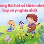 Các Bài Hát Về Mẹ Dành Cho Thiếu Nhi